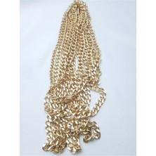 Orhan Çanta Altın Renginde 9 mm Metal Çanta Askı Zinciri (1 Pakette 1 Mt.)