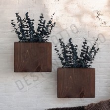 PostOtto Design Studio Duvara Monte Vazo 2'li 13X18X4