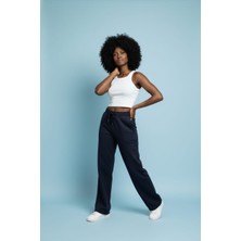 Seviliko Kadın Palazzo Modal Kumaş Eşofman Altı