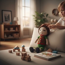 Ellayda Tığ Işi Oyuncak Erkek Bebek