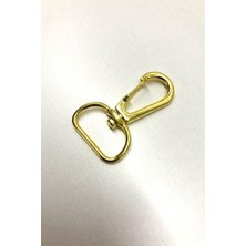 Orhan Çanta 30 Adet Gold Renk Makrome Anahtarlık Telli Kanca 4X2CM