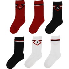 Nike Nıke Jordan Dıamond 3pk Crew 3'lü Çorap BJ0832