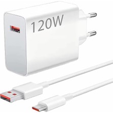 Yeco 120W Type-C Ultra Hızlı Şarj Adaptörü ve Kablo Seti – Beyaz