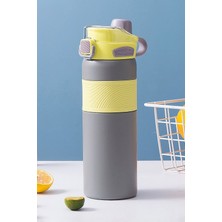 Weather Forecast 316 L Çelik Pipetli Iki Farklı Içim 800 ml Ilık Soğuk Içecek Termos Suluk MT235GR