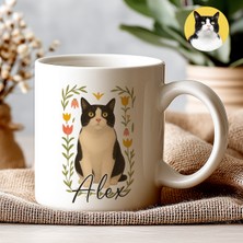 Kişiye Özel Evcil Hayvan Kupası - Sevimli Evcil Hayvan Beyaz Kupa Bardak - Evcil Hayvan Hediyesi