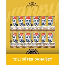 Wanpy Dana Etli Ezme Köpek Konservesi 12X375 gr