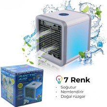 Karahanbey Masaüstü Kare Su Hazneli Fan