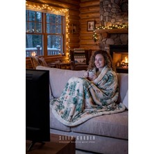 Sleep Garden Tv Battaniyesi Iki Taraflı Peluş Desenli 120X170