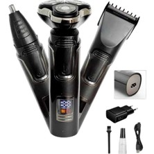 Karahanbey Yüksek Performanslı 3 Başlıklı Profesyonel Şarjlı Islak ve Kuru Kullanıma Uygun