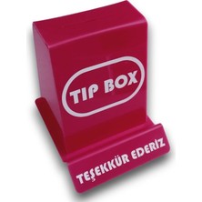 Miraj Reklam Pembe Tip Box Bahşiş Kutusu