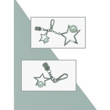 Orhan Çanta Incili Yıldız Çanta Süsü Gümüş 100 Lü Set