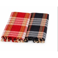 ASPA Home Klasik Peştemal, 80X170 Otantik Hamam Peştemali, Çok Amaçlı Plaj Sauna Gelin Hamamı Havlusu 2'li Set