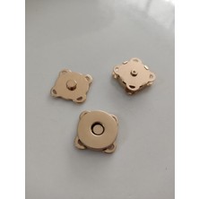 Orhan Çanta 2 Adet Dikilebilir Mıknatıslı Gold Çanta Çıtçıtı