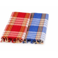 ASPA Home Klasik Peştemal, 80X170 Otantik Hamam Peştemali, Çok Amaçlı Plaj Sauna Gelin Hamamı Havlusu 2'li Set