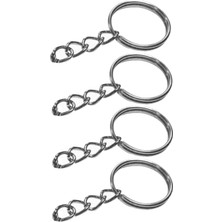 Orhan Çanta 50 Adet Zincirli Anahtarlık Halkası Amigurumi Makrome Anahtarlık FIRSAT10DA