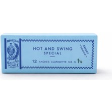 Rigotti Mavi Kuşak Klarnet Kamışı 12’li Kutu No: 1.5