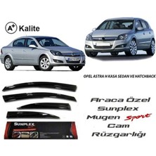 Sunplex Opel Astra H Cam Rüzgarlığı Mugen Tip