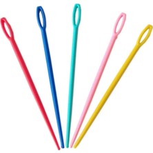 Orhan Çanta 20 Adet 7 cm Boyutlarında Karışık Renkli Plastik Yün Iğne