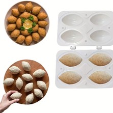 Tafce Içli Köfte Aparatı 4'lü Içliköfte Kalıbı Pratik Içli Köfte Yapma Aparatı