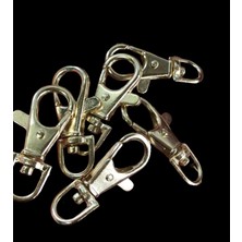 Orhan Çanta Köstek Paris Kanca 20 Ad. Gold Renk Anahtarlık Çanta Klipsi Aparat Kanca Aksesuar Malzeme Metal