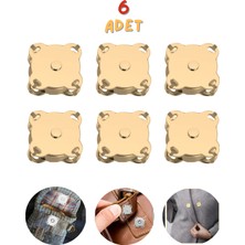 Orhan Çanta Mıknatıslı Dikilebilir Çanta Çıtçıtı-Tokası- El Işi Çanta Aksesuarı ( 6 Adet)