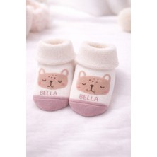 Gigi Giyim Ayıcıklı Yumuşak Kıvrık Kız Çocuk Havlu Çorap