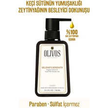 Olivos Zeytinyağı ve Keçi Sütü İçeren Duş Jeli - Doğal Ferah Koku, 750 ml - Yoğun Nemlendirici ve Besleyici Özellik