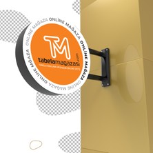 DRK PRINT Işıklı Fener Tabela 80X80