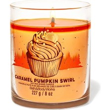 Bath & Body Works Caramel Pumpkin Swirl Orta Boy Mum