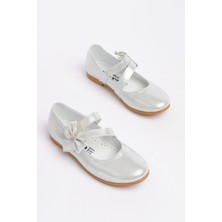 Papuccum Ortopedi Kız Çocuk Cırtlı Kaydırmaz Taban Babet