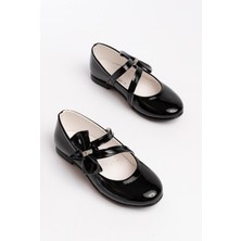 Kız Çocuk Cırtlı Kaydırmaz Taban Babet