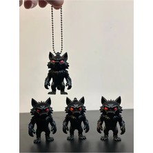 Siyah Kurt Anahtarlık (Istenilen Renk Yapılır)