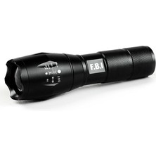 Flamex F-T3 Su Geçirmez Alüminyum Oksidiyon Şarjlı El Feneri