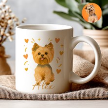 Kişiye Özel Evcil Hayvan Kupası - Sevimli Evcil Hayvan Beyaz Kupa Bardak - Evcil Hayvan Hediyesi