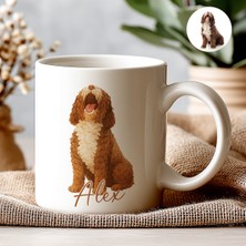 Kişiye Özel Evcil Hayvan Kupası - Sevimli Evcil Hayvan Beyaz Kupa Bardak - Evcil Hayvan Hediyesi