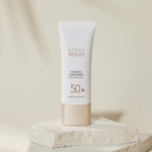 Atomy Absolute Essence Uv Güneş Koruyucu Krem Spf 50+ Pa++++ | Yüksek Koruma, Nemlendirici & Makyaj Bazı Etkili