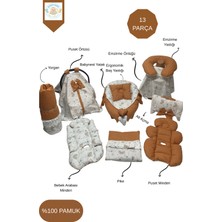 Happy Baby Dikiş Atölyesi 13’lü Babynest Puset Örtüsü Alt Açma Emzirme Yastığı Ana Kucağı Bebek Arabası Minderi