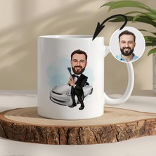 Kişiye Özel Karikatür Kupa Bardak – Fotoğraf Gönder, Sana Özel Karikatür Çizimiyle Eşsiz Hediye