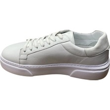 Güven Kundura Erkek Düz Taban Bağcıklı Iç Dış Hakiki Deri Ayakkabı