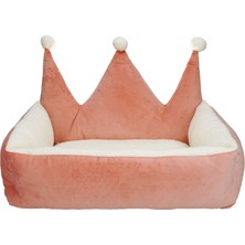 Nrzsnt Pet Comfort Queen Kedi/köpek Yatağı, Pembe 55X45CM