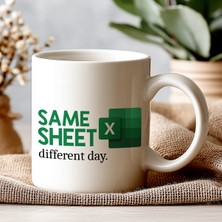 Same Sheet Yazılı Komik Excel Kupa Bardak – Komik Yazılı Bardak, Ofis ve Arkadaş Hediyesi