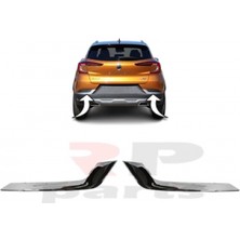 TŞT Renault Captur Arka Tampon Bandı Üst Nikelaj Set 2020- (Oem No:  850765531R)