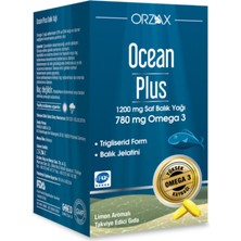 Orzax Ocean Plus 1200 Mg 50 Softjel Kapsül