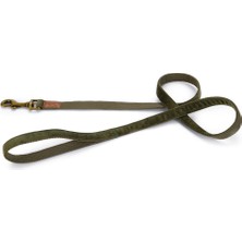 Nrzsnt Beeztees Dbl Köpek Gezdirme Kayışı, Velura, Yeşil, 120CM, 20MM