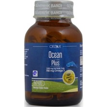 Orzax Ocean Plus 1200 Mg 50 Kapsül Balık Yağı