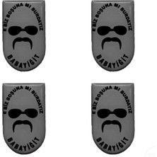Erolav E Biz Boşuna Mı Buradayız Babayiğit Pala Şarjöraltı Sticker 3D Kalın Etiket