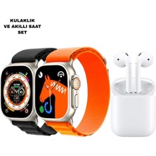 SHC4200 S8 Akıllı Saat + Gürültü Önleyici Kablosuz Kulaklık Seti