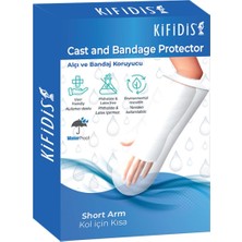 Kifidis 2250 Silikon Girişli Alçı ve Bandaj Koruyucu (Kol Için Kısa)