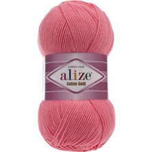 Alize Coton Gold (1 Adet) 33 Şeker Pembe Renk El Örgü Ipliği