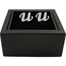 Kişiye Özel U Harfli Kol Düğmesi